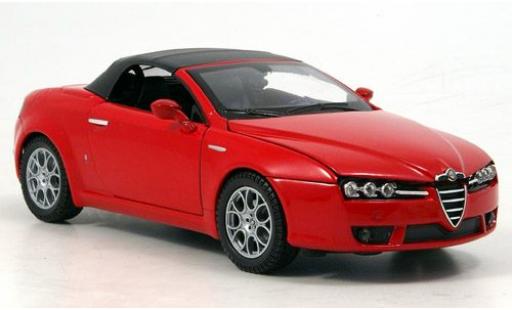 Diecast model cars Alfa Romeo Spider 1/24 Welly rot geschlossen 1:24 Alfa Romeo Spider 1/24 Welly rot geschlossen 1:24 diecast model cars