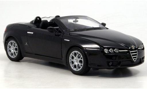 Diecast model cars Alfa Romeo Spider 1/24 Welly schwarz offen 1:24 Alfa Romeo Spider 1/24 Welly schwarz offen 1:24 diecast model cars