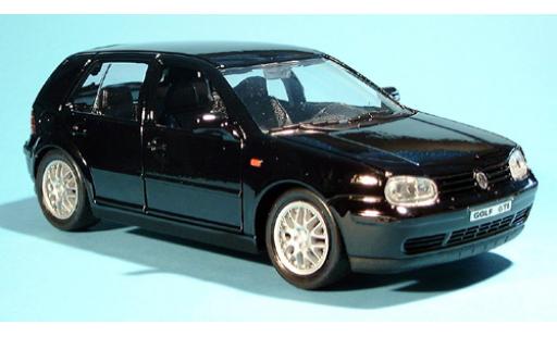 Diecast model cars Volkswagen Golf 1/24 Welly IV schwarz 1:24 Volkswagen Golf 1/24 Welly IV schwarz 1:24 diecast model cars