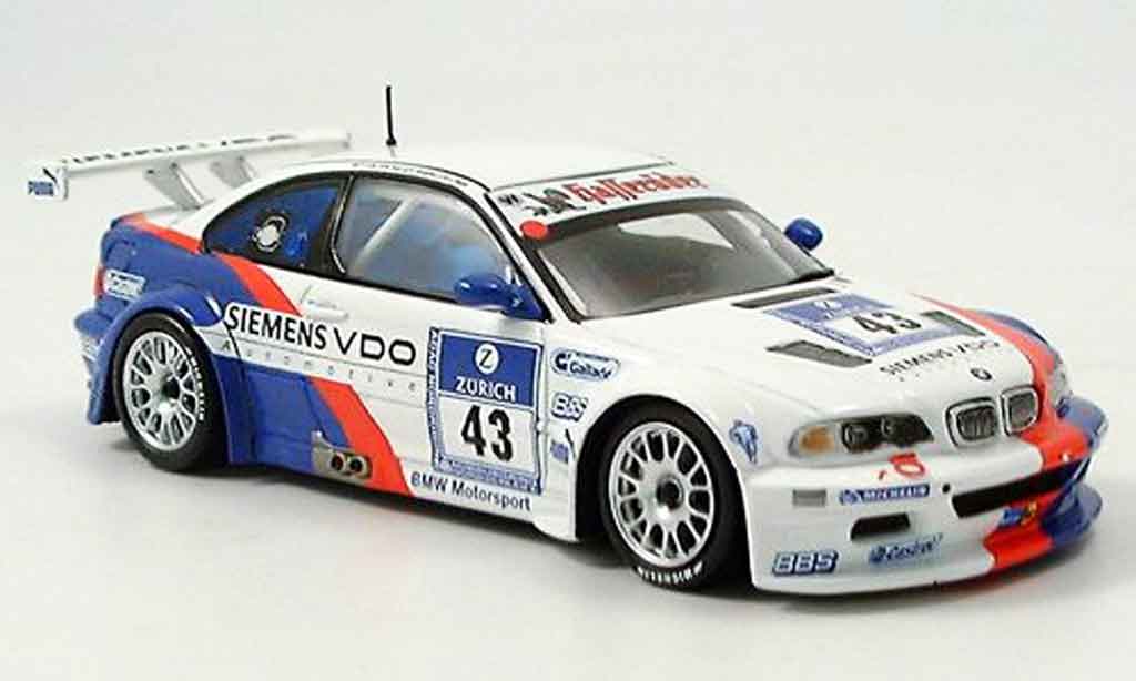 Diecast model cars Bmw M3 E46 1/43 Minichamps GTR E46 2ter