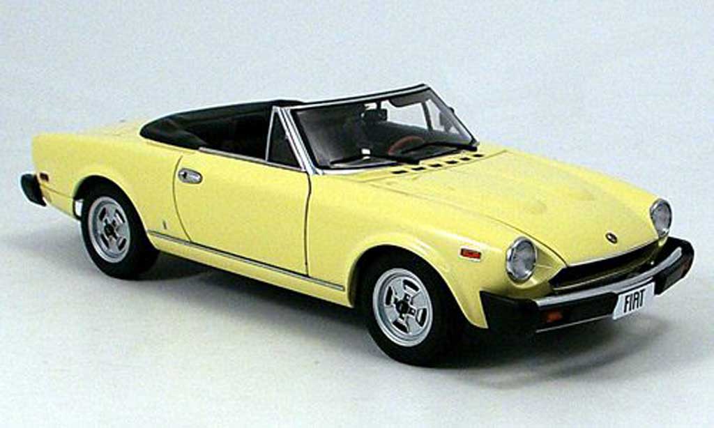 Diecast model cars Fiat 124 Spider 1 18 Autoart Spider cs amer. version 1980 Alldiecast