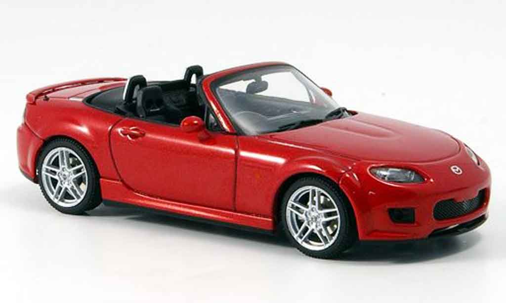 Oxford 76MAZ001 Mazda MX5 (offen) rot Maßstab 1:76 Modellauto, 1:76, Oxford, Modellautos