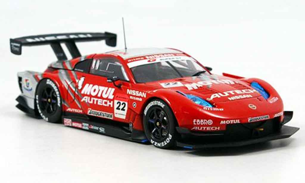 Diecast model cars Nissan 350Z 1/43 Ebbro JGTC Super GT 500