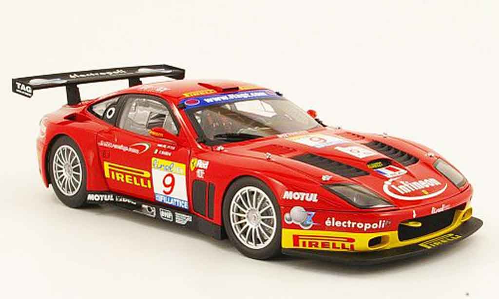 Diecast model cars Ferrari 575 GTC 1/18 Kyosho GTC red 2005