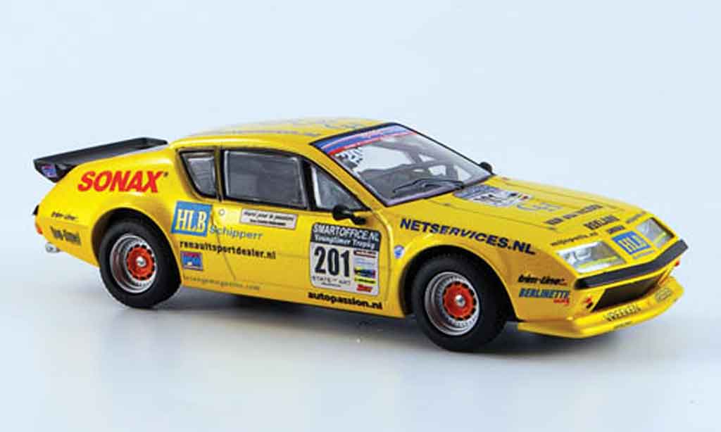 Miniature Alpine A310 V6 1/18 Maisto V6 Bleue 1978 