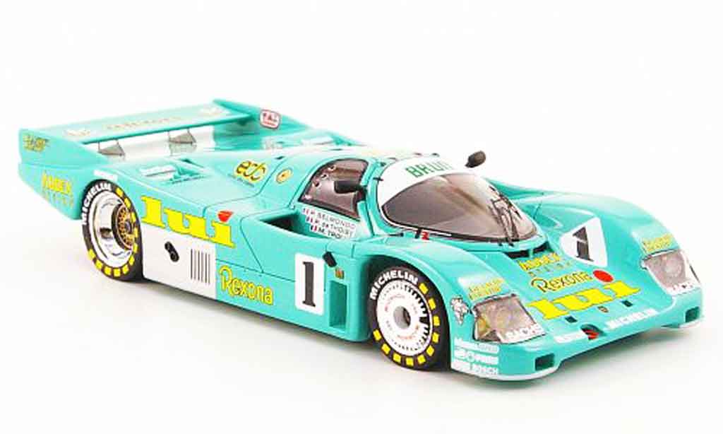 【セール】福袋のファッション通販 cars model Diecast Porsche lui No.1 1987 Spark 1/43 1987 962 レーシングカー