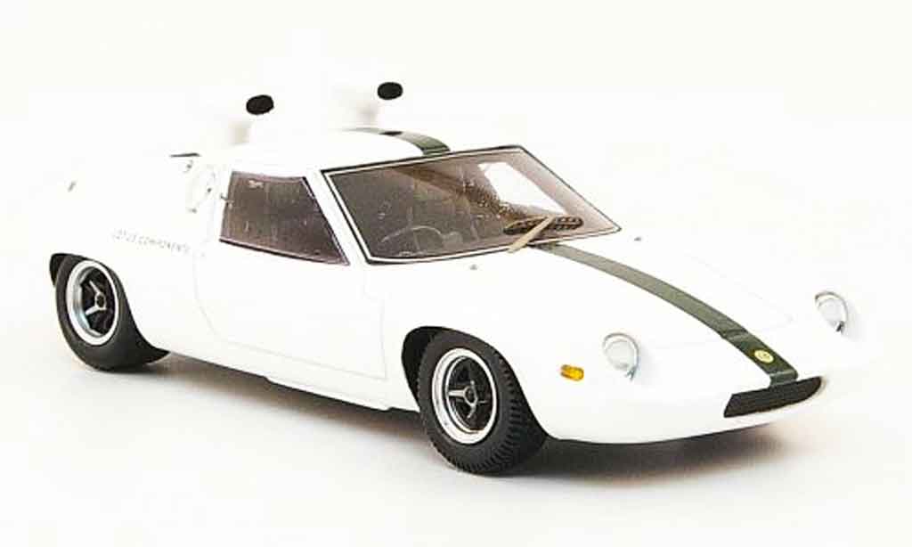 Diecast model cars Lotus 47 1/43 Spark test car white grun