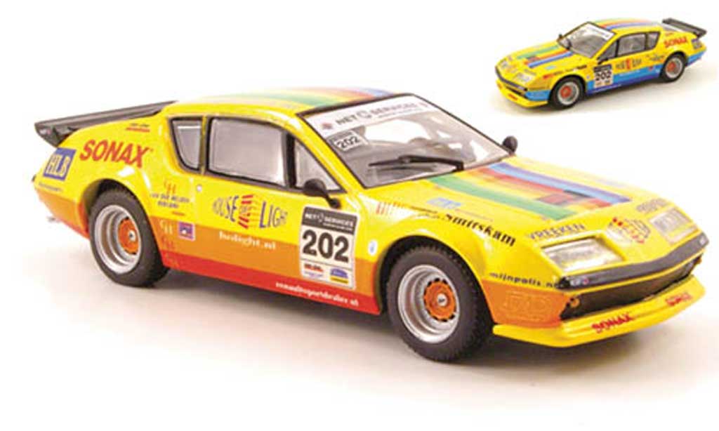 Miniature Alpine A310 V6 1/18 Maisto V6 Bleue 1978 