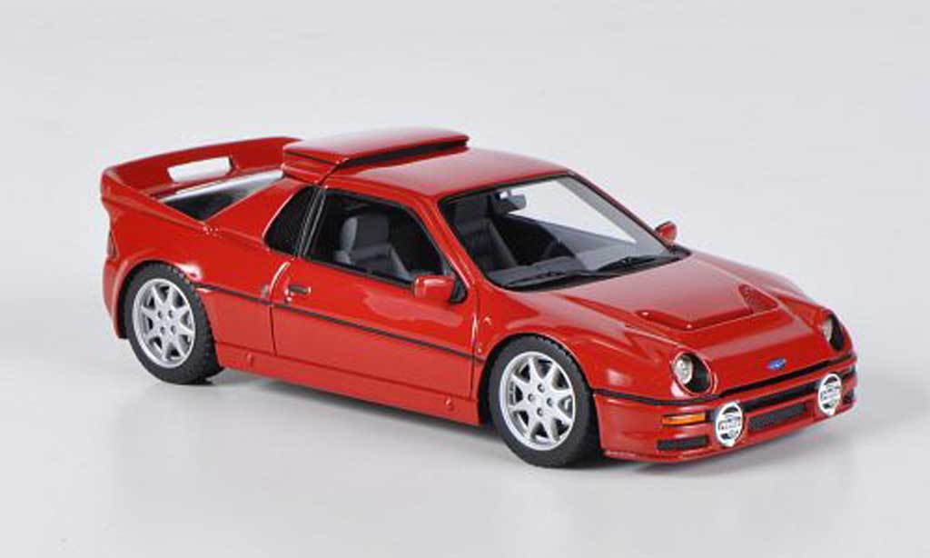 Diecast model cars Ford RS 200 1/43 HPI white LHD - Alldiecast.co.uk