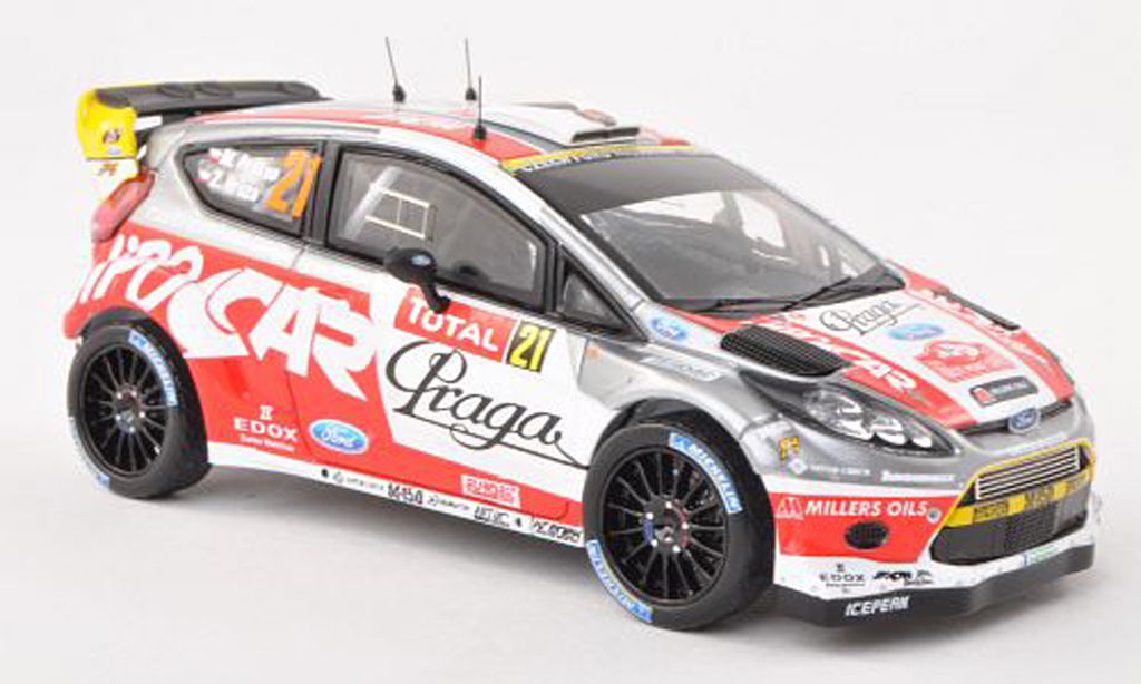 Diecast model cars Ford Fiesta WRC 1/43 IXO WRC No.43 K