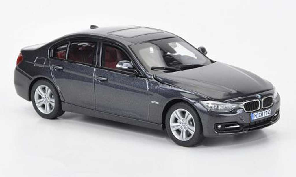 Diecast model cars Bmw 330 F30 1 43 Paragon F30 black red Alldiecast