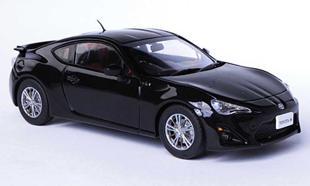 Diecast model cars Toyota 86 2012 1/43 Ebbro 2012 black RHD