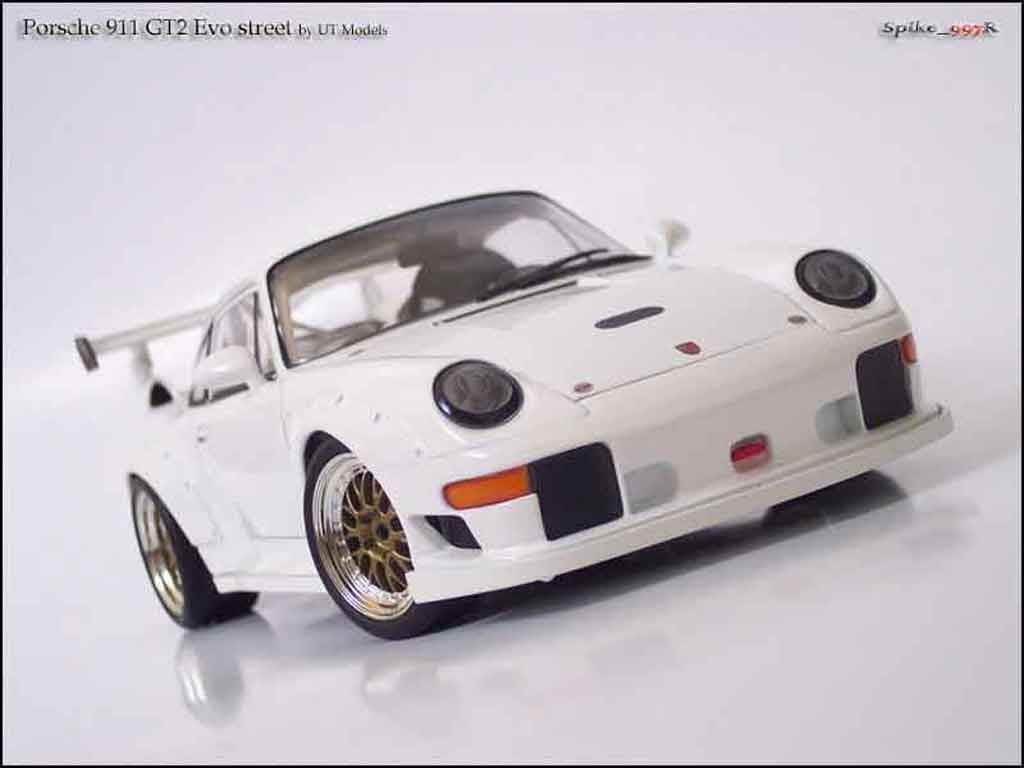 Diecast model cars Porsche 993 GT2 1/18 Ut Models GT2 evo street Diecast model cars Porsche 993 GT2 1/18 Ut Models GT2 evo street