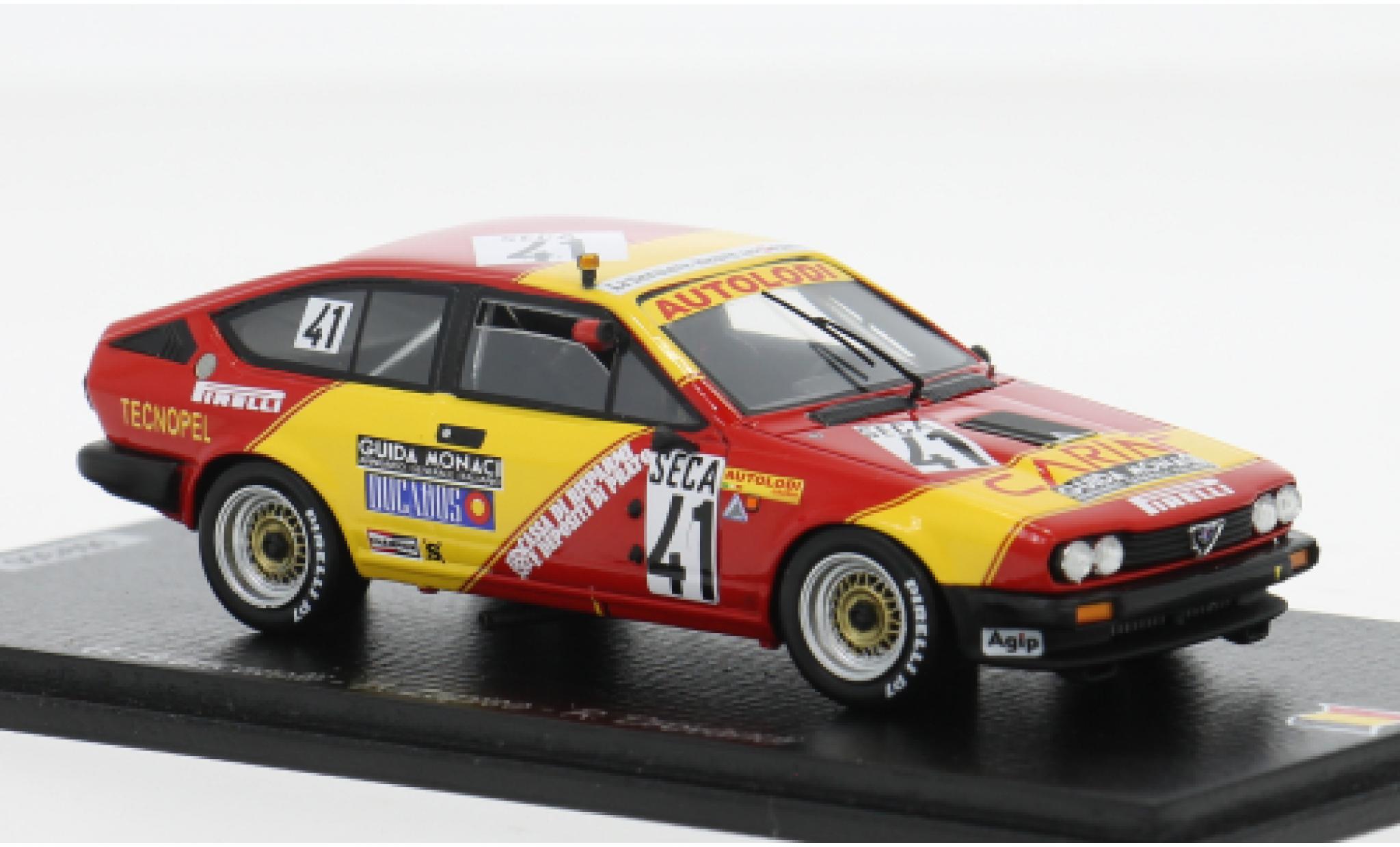 Alfa Romeo GT 1/43 Spark V6 24h Spa 1983 #41 G.Brancatelli/E.Zapico 1:43 diecast model cars