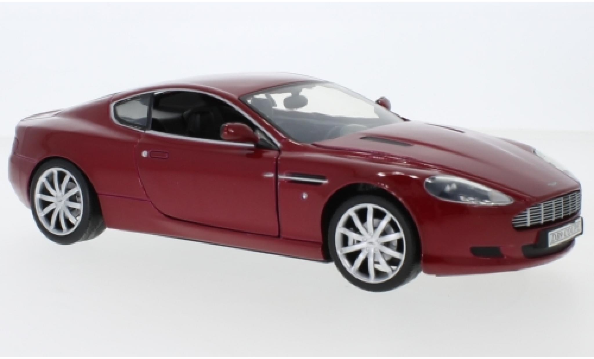 Aston Martin DB9 1/18 Motormax rot 1:18 diecast model cars