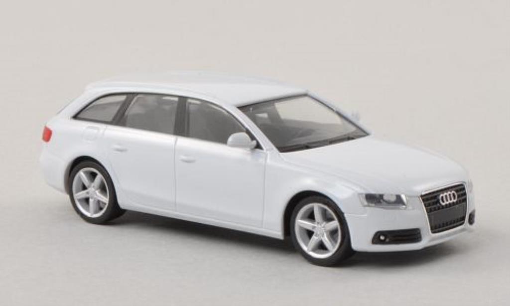 Herpa 034012, Audi A4® Avant, blue metallic, for H0 gauge, with original box