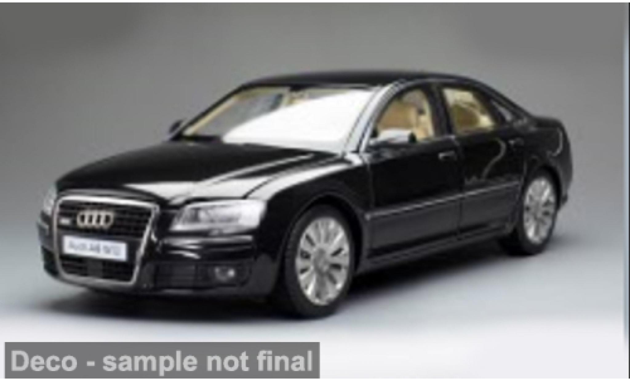 Audi A8 1/18 Sun Star D3 W12 schwarz 1:18 diecast model cars