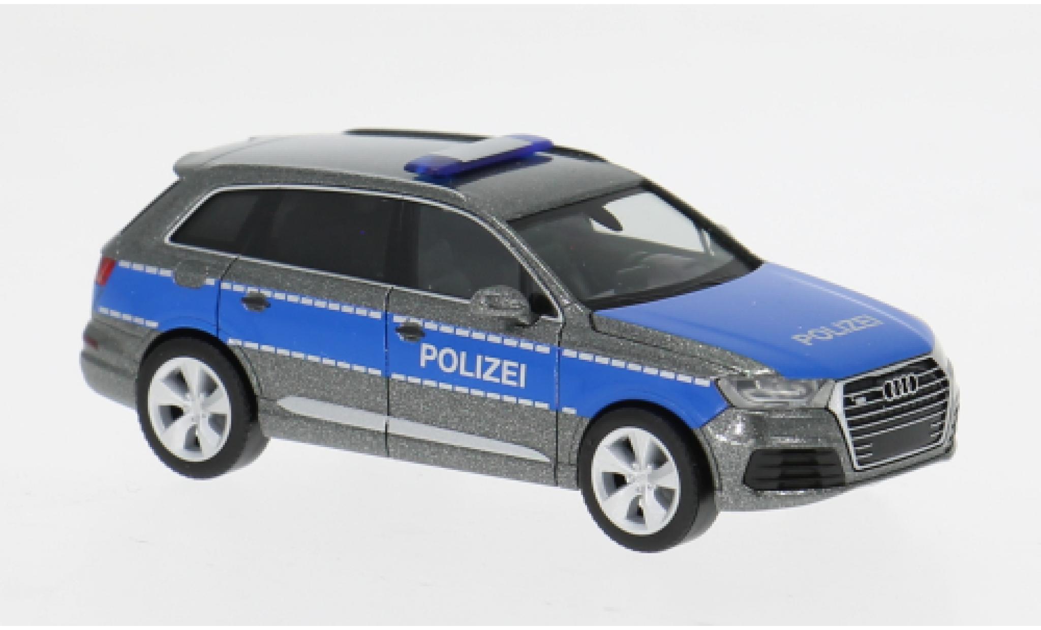 Audi Q7 1/87 Herpa Polizei Vorf&uuml;hrfahrzeug 1:87 diecast model cars