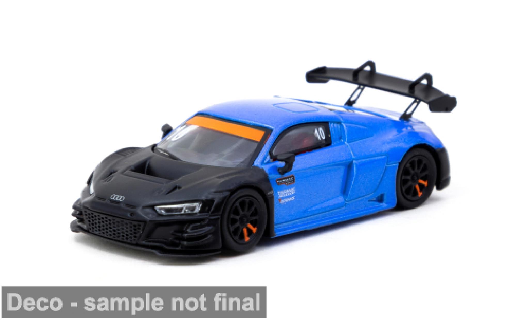 Audi R8 1/64 Tarmac Works LMS GT3 EVO II ( 10th Anniversary) blau/schwarz 1:64 diecast model cars