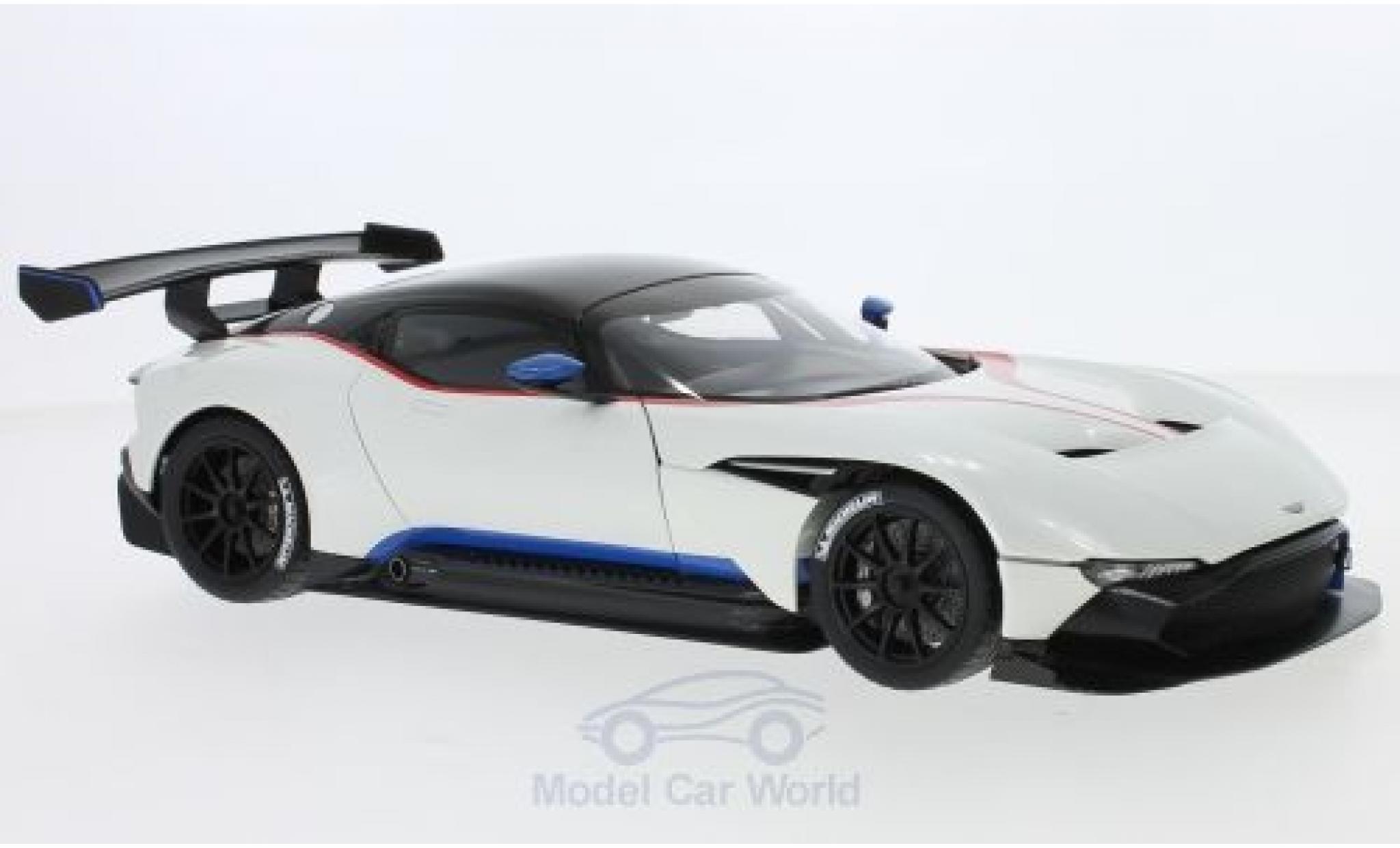 Aston Martin Vulcan 1/18 AUTOart white/carbon 2015 diecast model cars