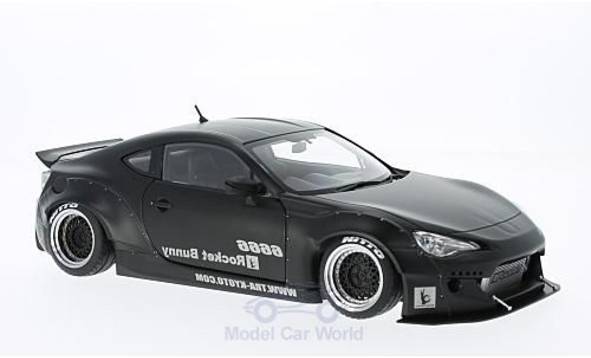 Diecast model cars Toyota 86 1/43 Ebbro RC white/matt-black RHD