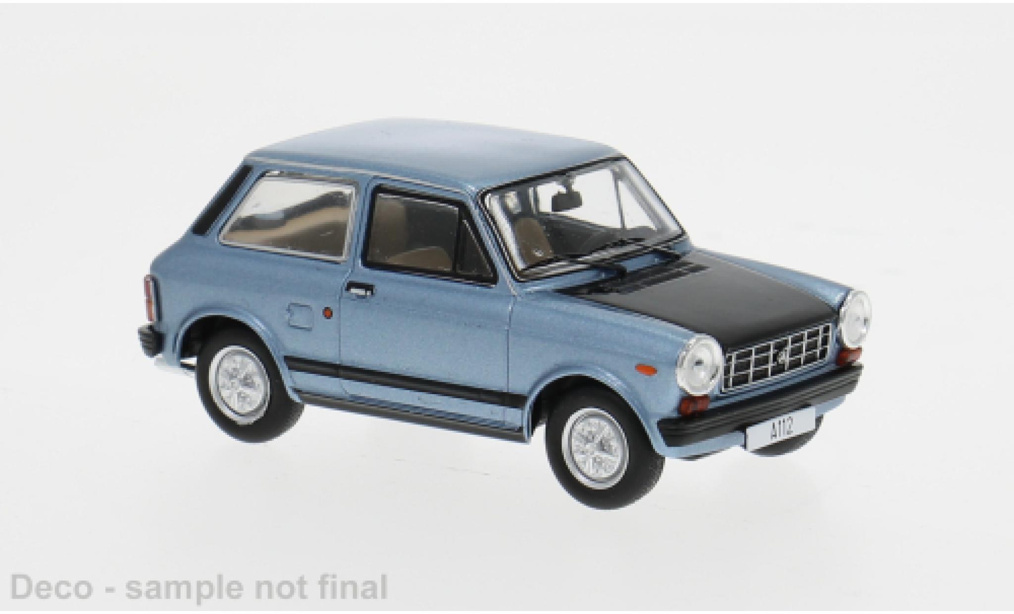 Autobianchi A112 1/43 IXO blau 1980 1:43 diecast model cars