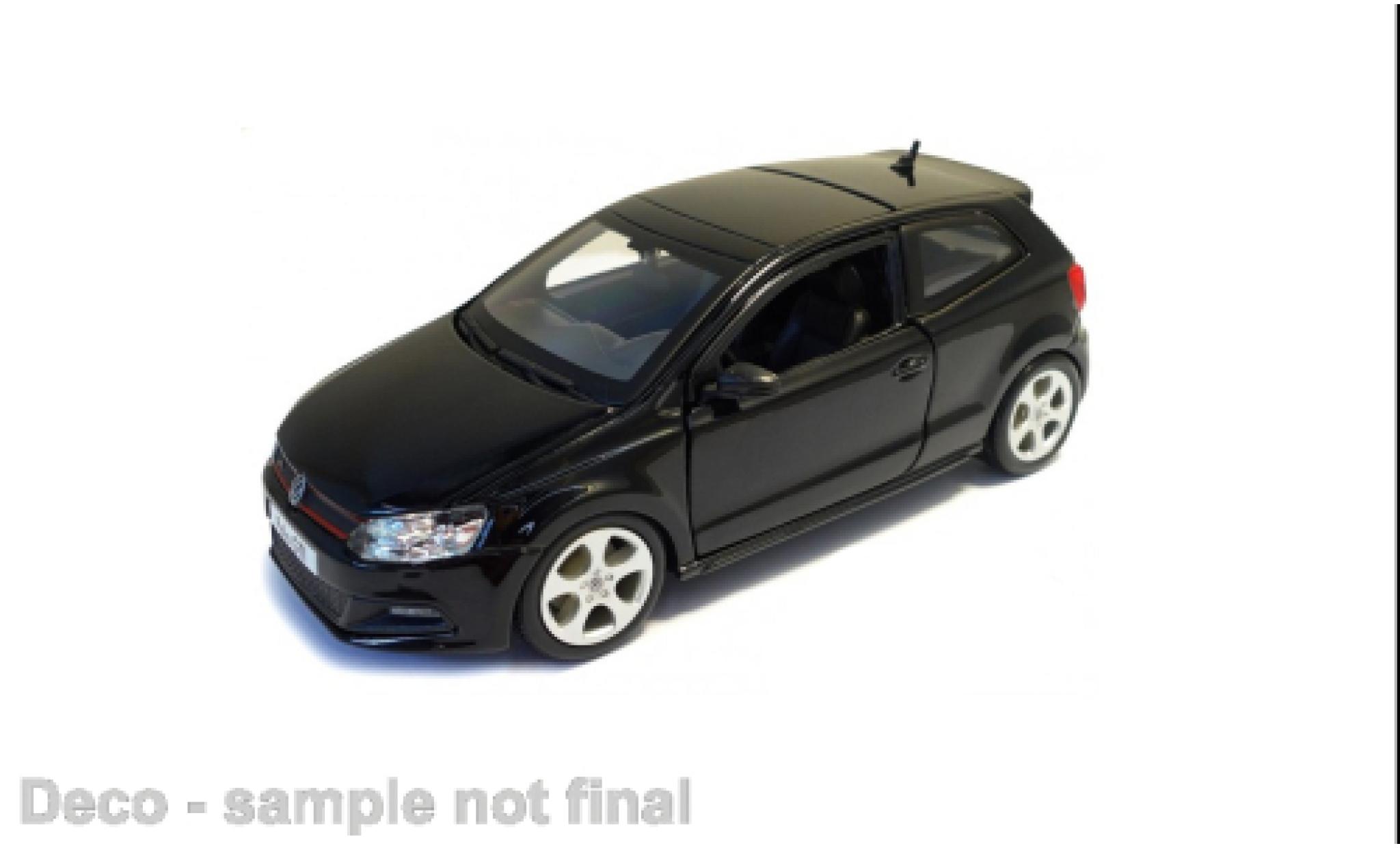 VW Polo GTI Mark 5, Volkswagen, Bburago modèle miniature 1:24 rouge