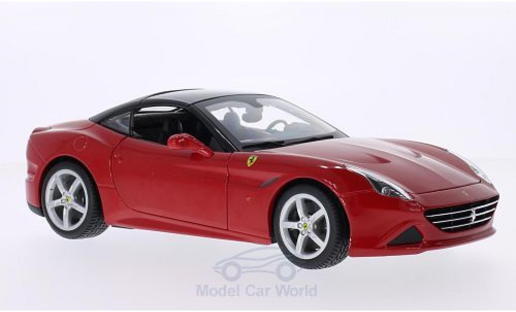 New Burago 1/18 For Ferrari California T Metal Diecast Car Model  White/Red/Black/Blue