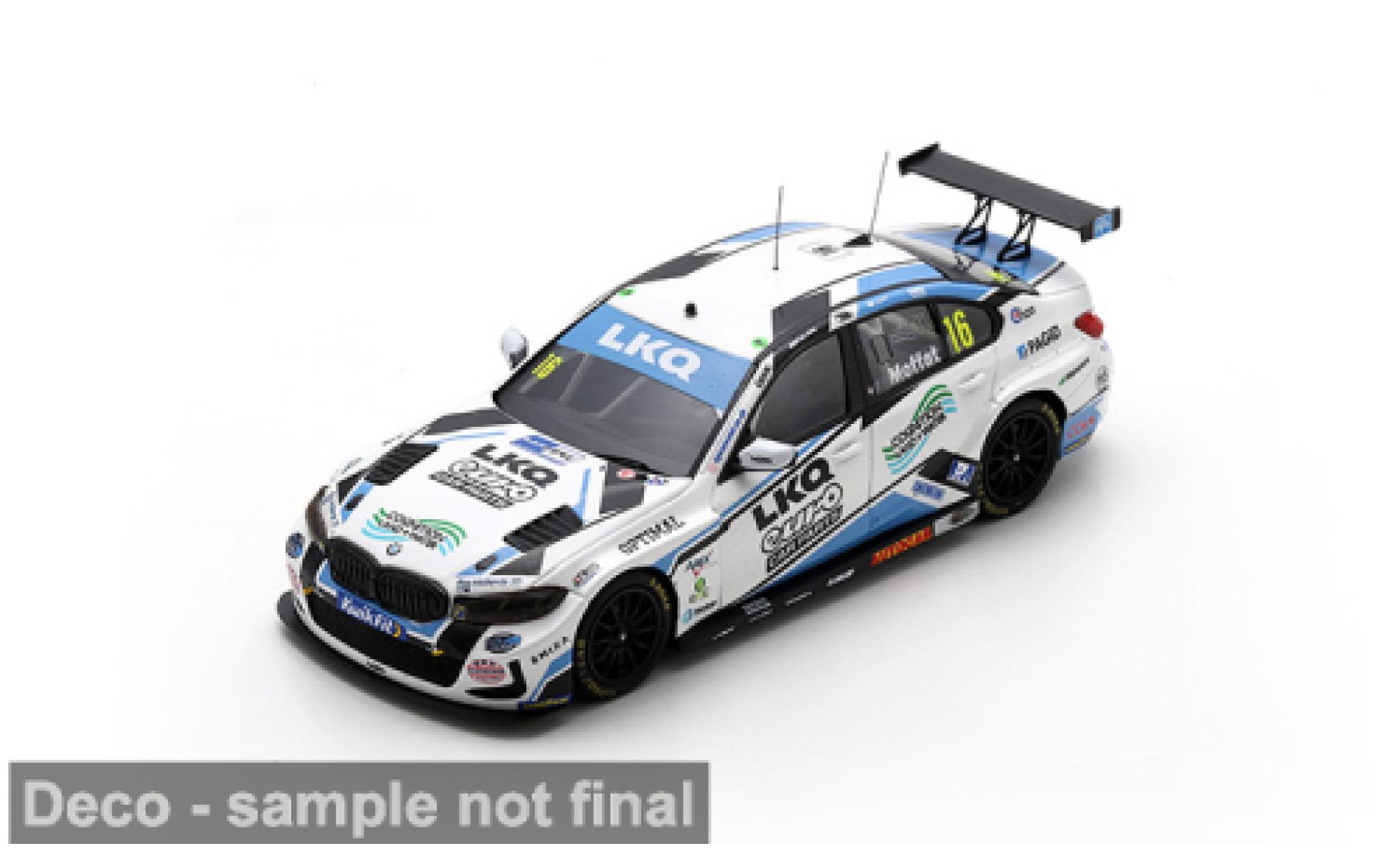 Bmw 330 1/43 Spark i BTCC 2025 #16 A.Moffat 1:43 diecast model cars