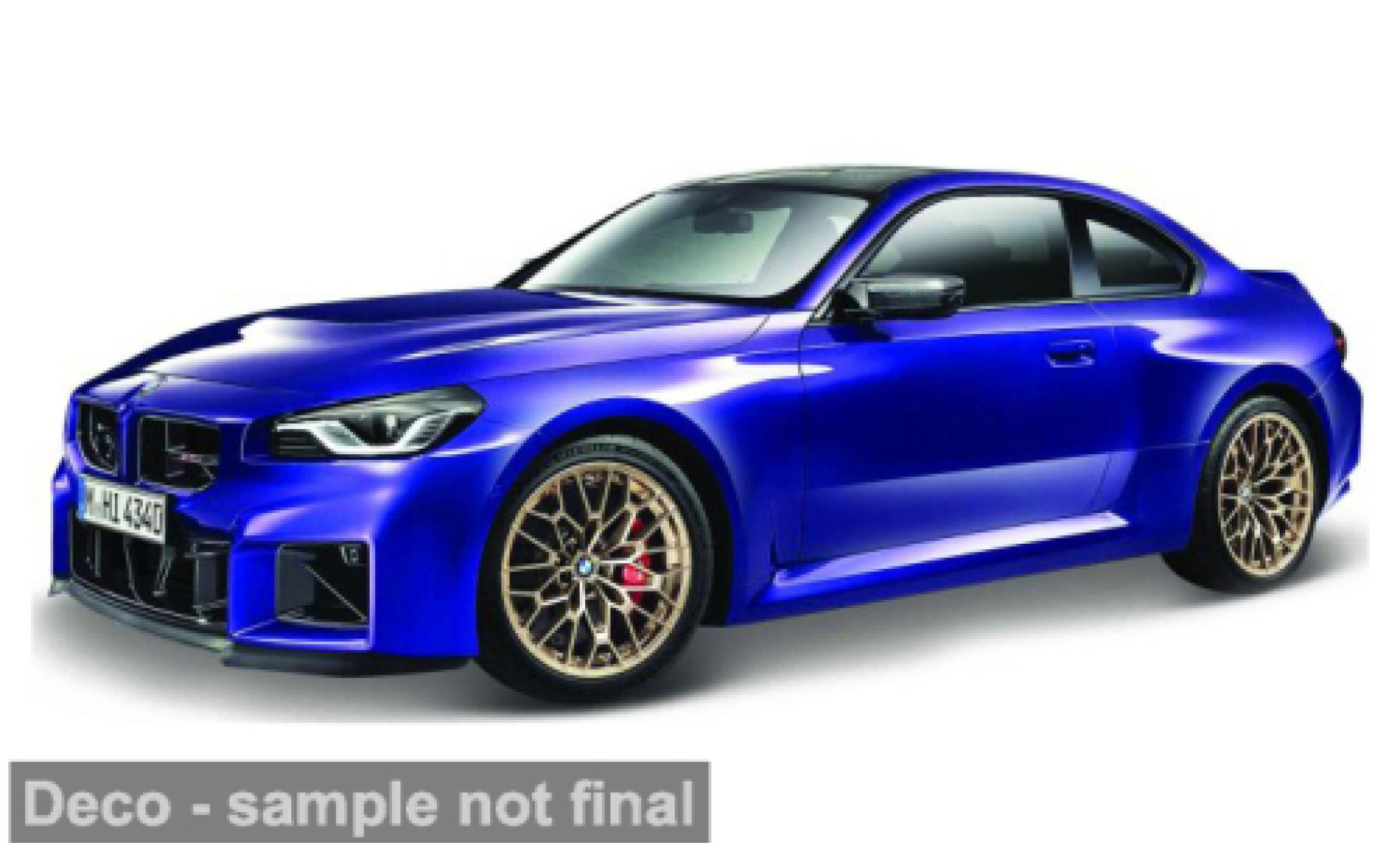 Bmw M2 1/43 Burago CS blau 2026 1:43 Bburago diecast model cars