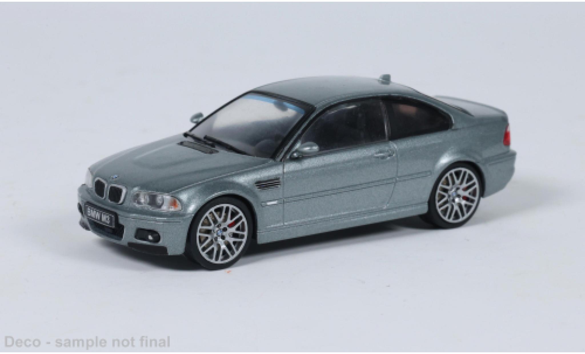 Bmw M3 1/43 Solido Coupe silber 2000 1:43 diecast model cars