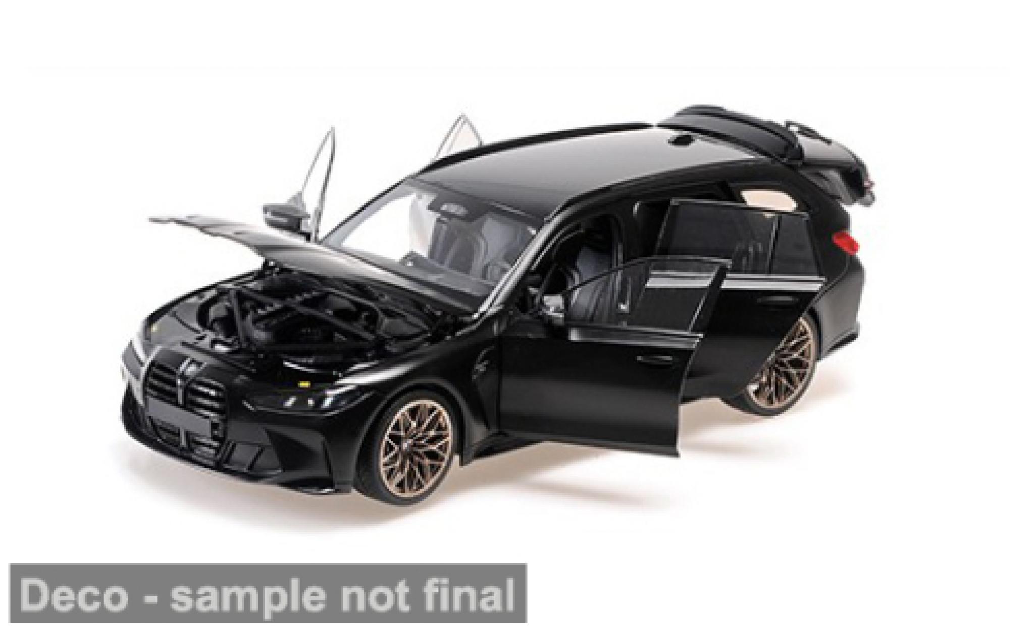 Bmw M3 1/18 Minichamps Touring schwarz 2024 1:18 diecast model cars