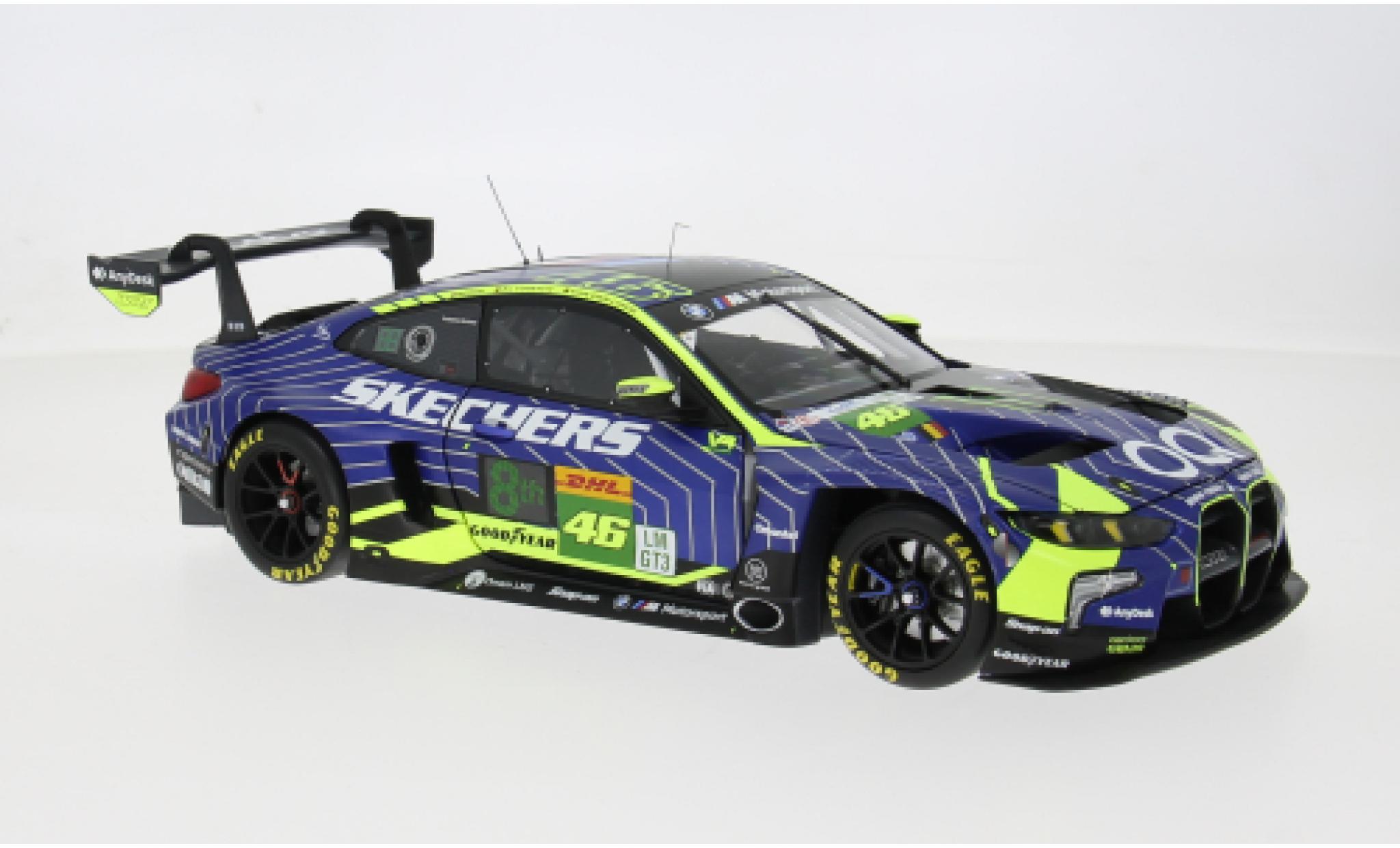 Bmw M4 1/18 Minichamps GT3 EVO 6h Imola 2025 Team WRT #46 V.Rossi/A.Al Harthy 1:18 diecast model cars