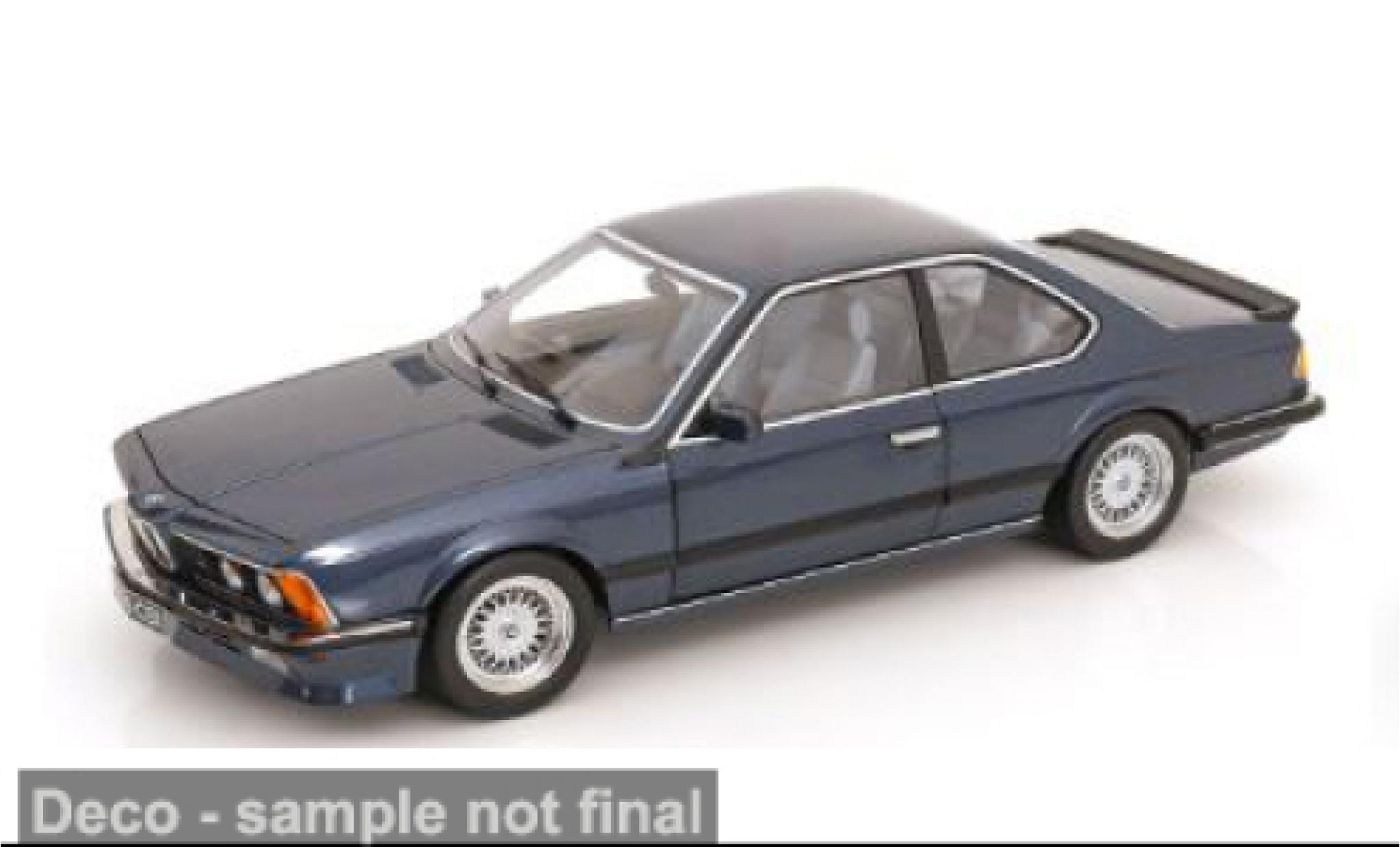 Bmw M635 1/12 KK Scale CSi (E24) blau 1987 1:12 diecast model cars