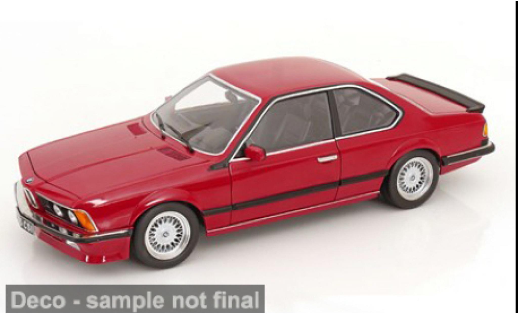 Bmw M635 1/12 KK Scale CSi (E24) rot 1987 1:12 diecast model cars
