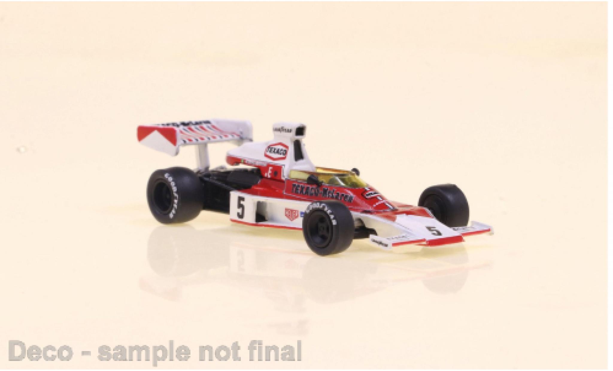 Diecast model cars McLaren M23 1/43 Spark No.5 Texaco Formel