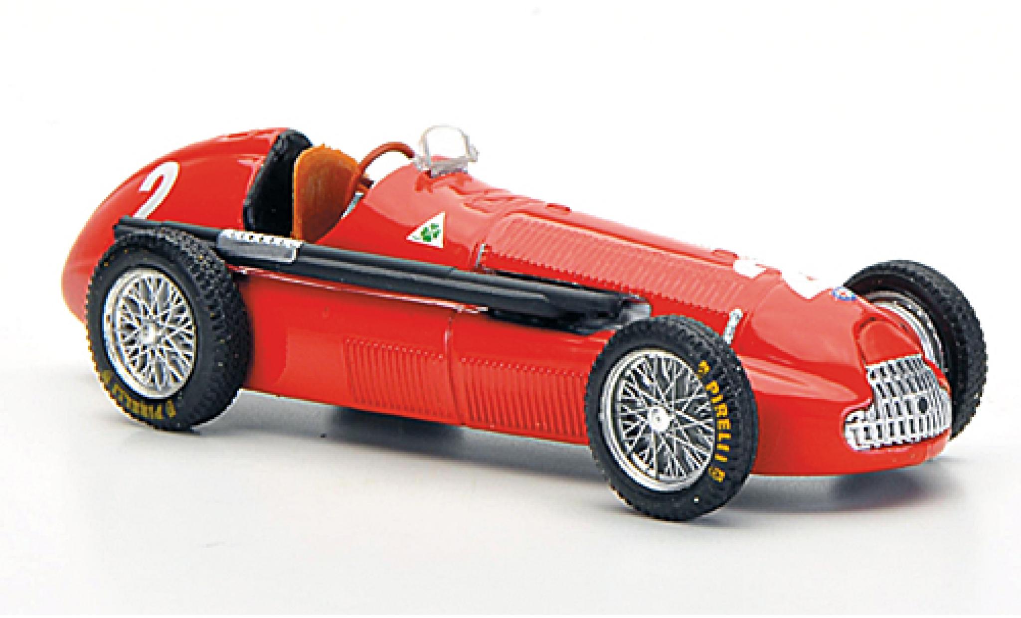 Brumm 1:43 JM Fangio Alfa Romeo 158 formula 1 1950 R036 modelo carro R036  8020677000839