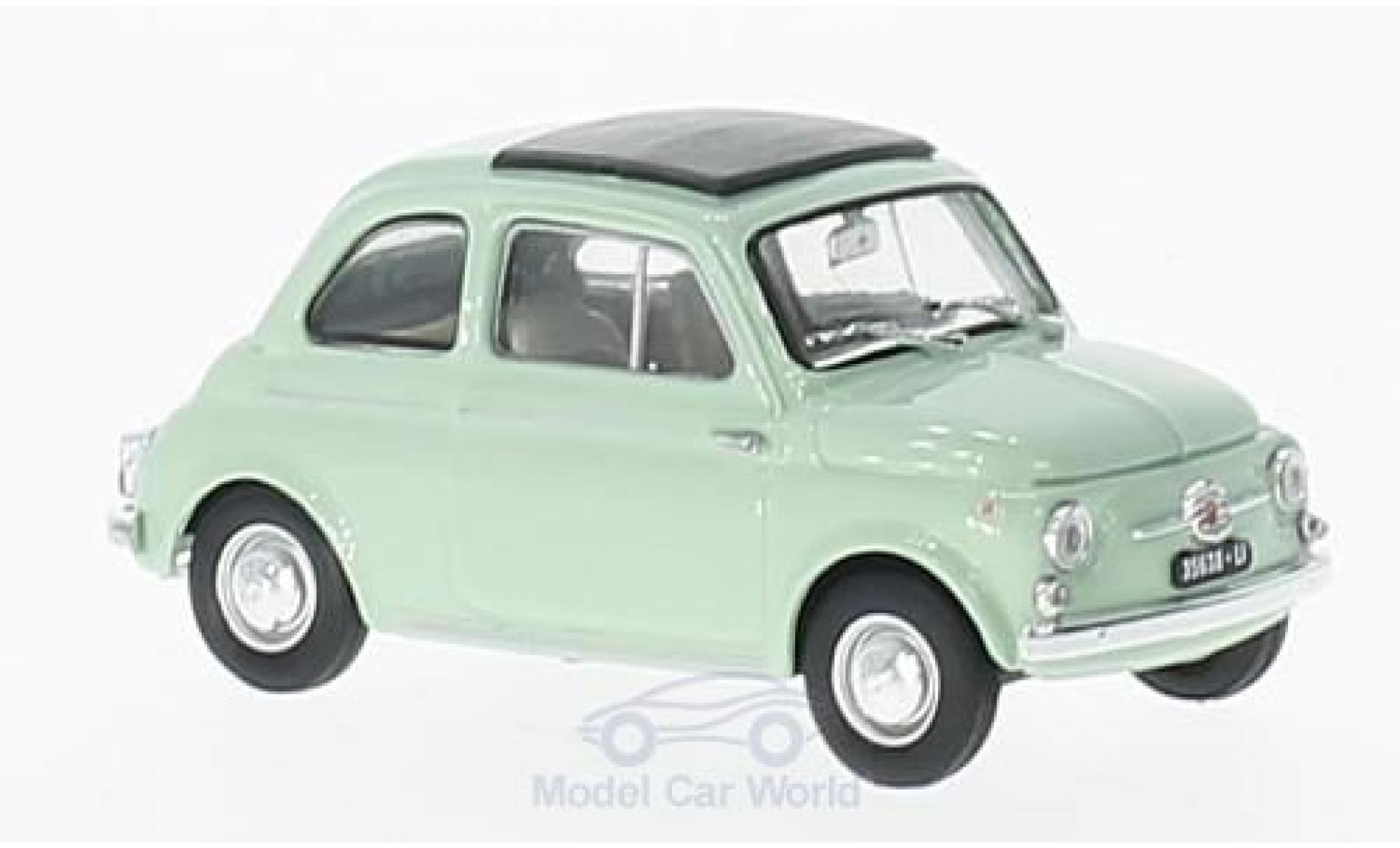 FIAT 500 L 1:24 Scale Diecast Model Toy Car Miniature White New Fiat 500L