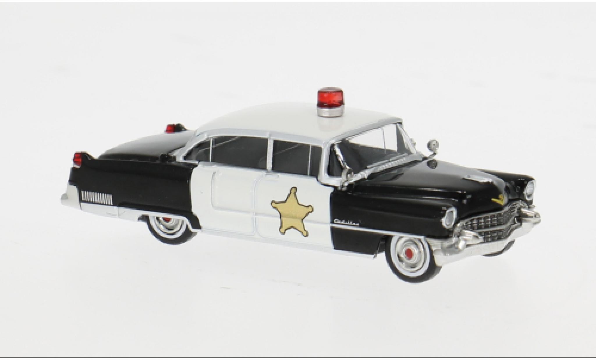 Cadillac Fleetwood 1/87 Brekina 1955 Sheriff 1:87 diecast model cars