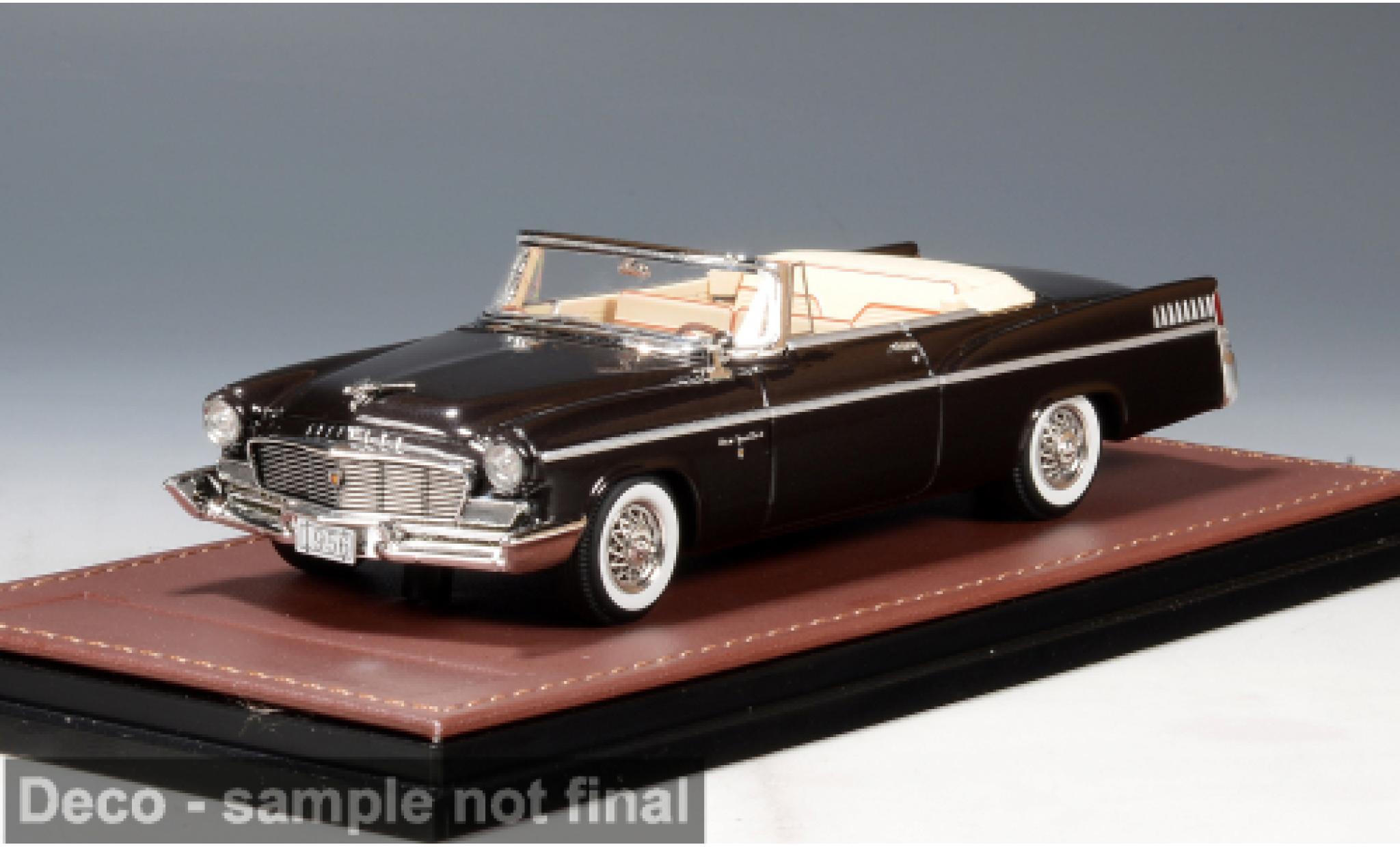 Chrysler New Yorker 1/43 GLM rot/beige 1956 1:43 diecast model cars