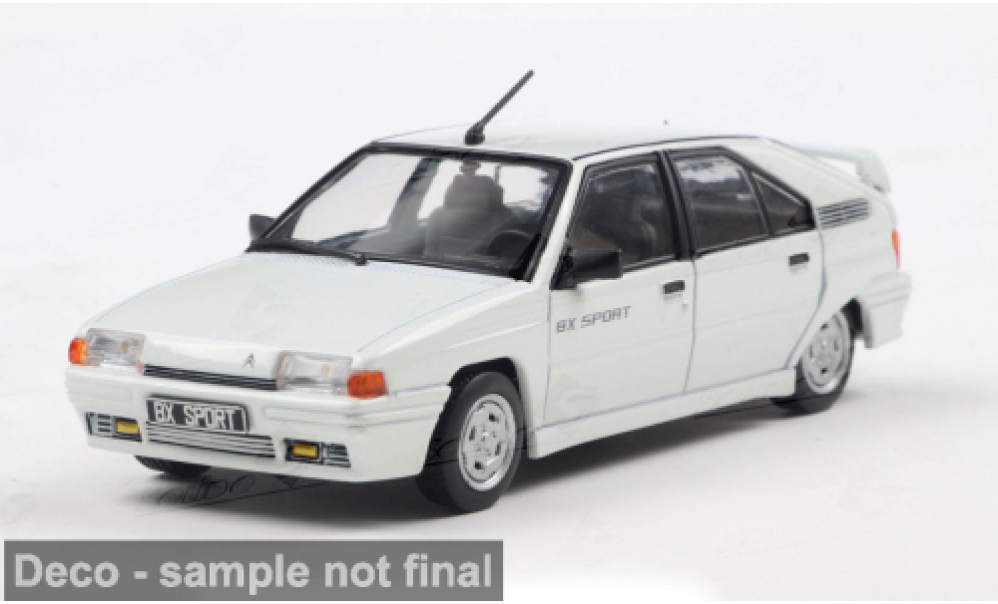 Citroen BX 1/43 Solido Sport weiss 1985 1:43 diecast model cars