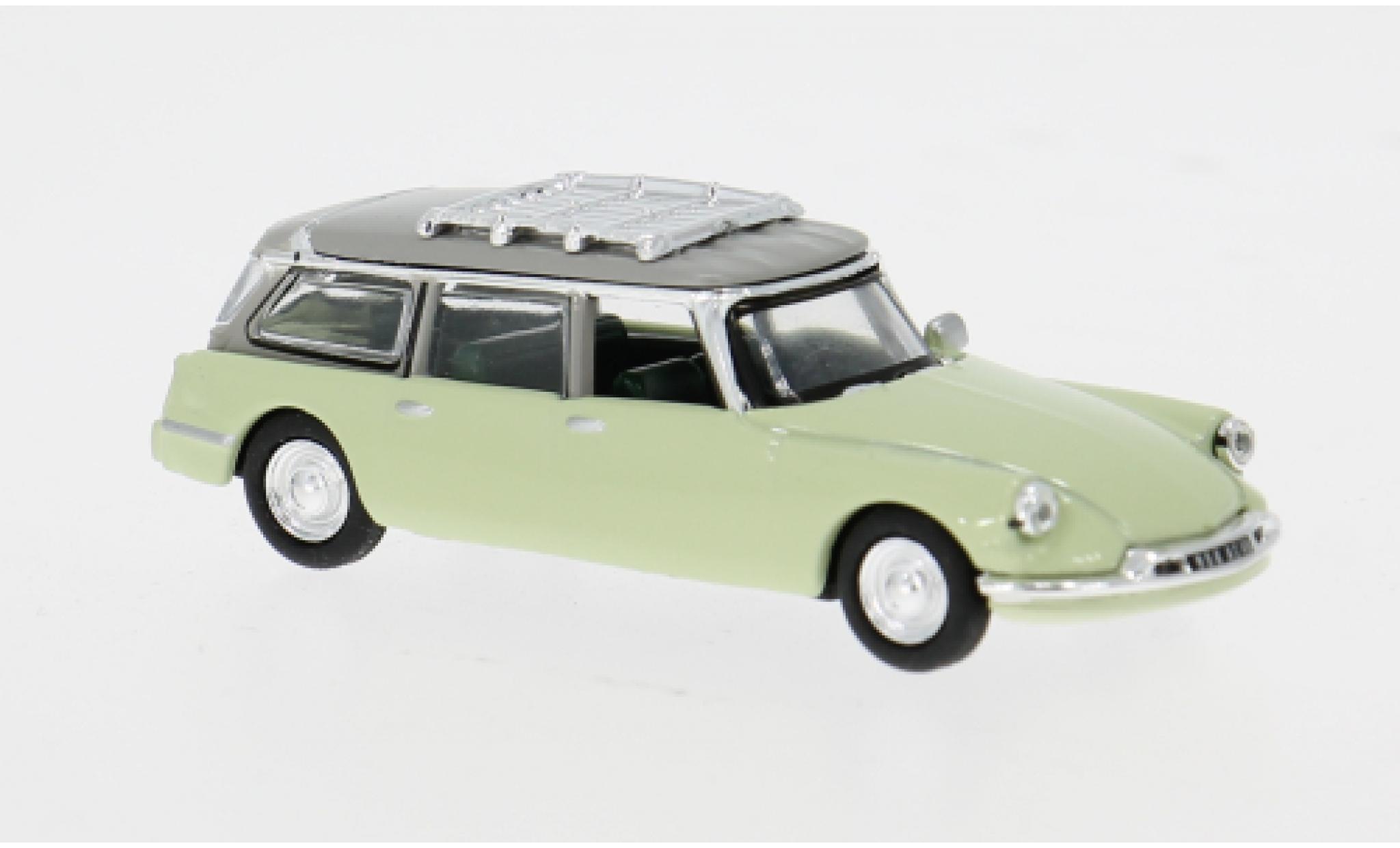Citroen ID 19 1/87 Norev gr&uuml;n/weiss 1961 1:87 diecast model cars