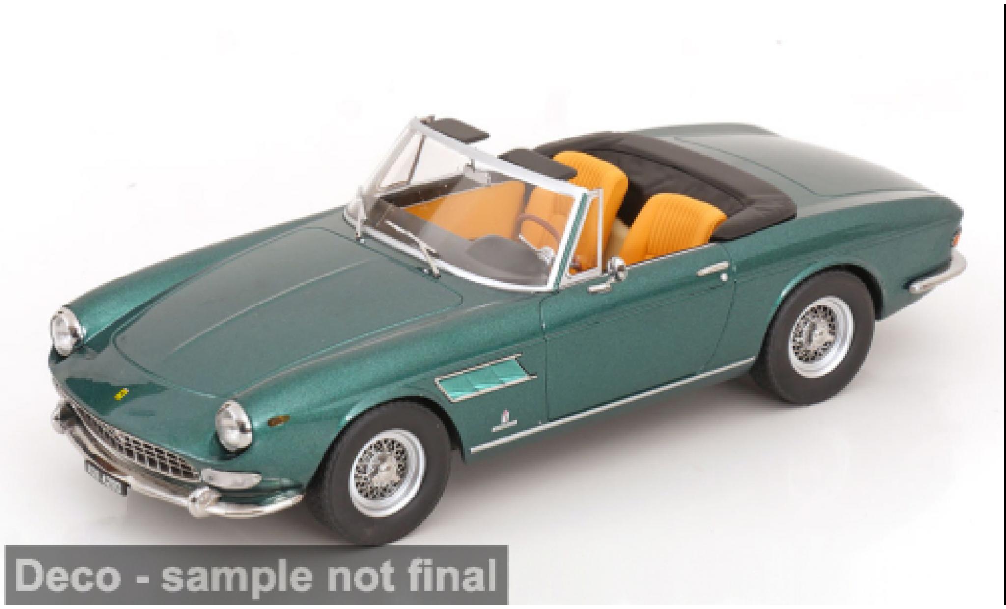 Ferrari 275 1/18 KK Scale GTS Pininfarina Spyder gr&uuml;n 1964 1:18 diecast model cars