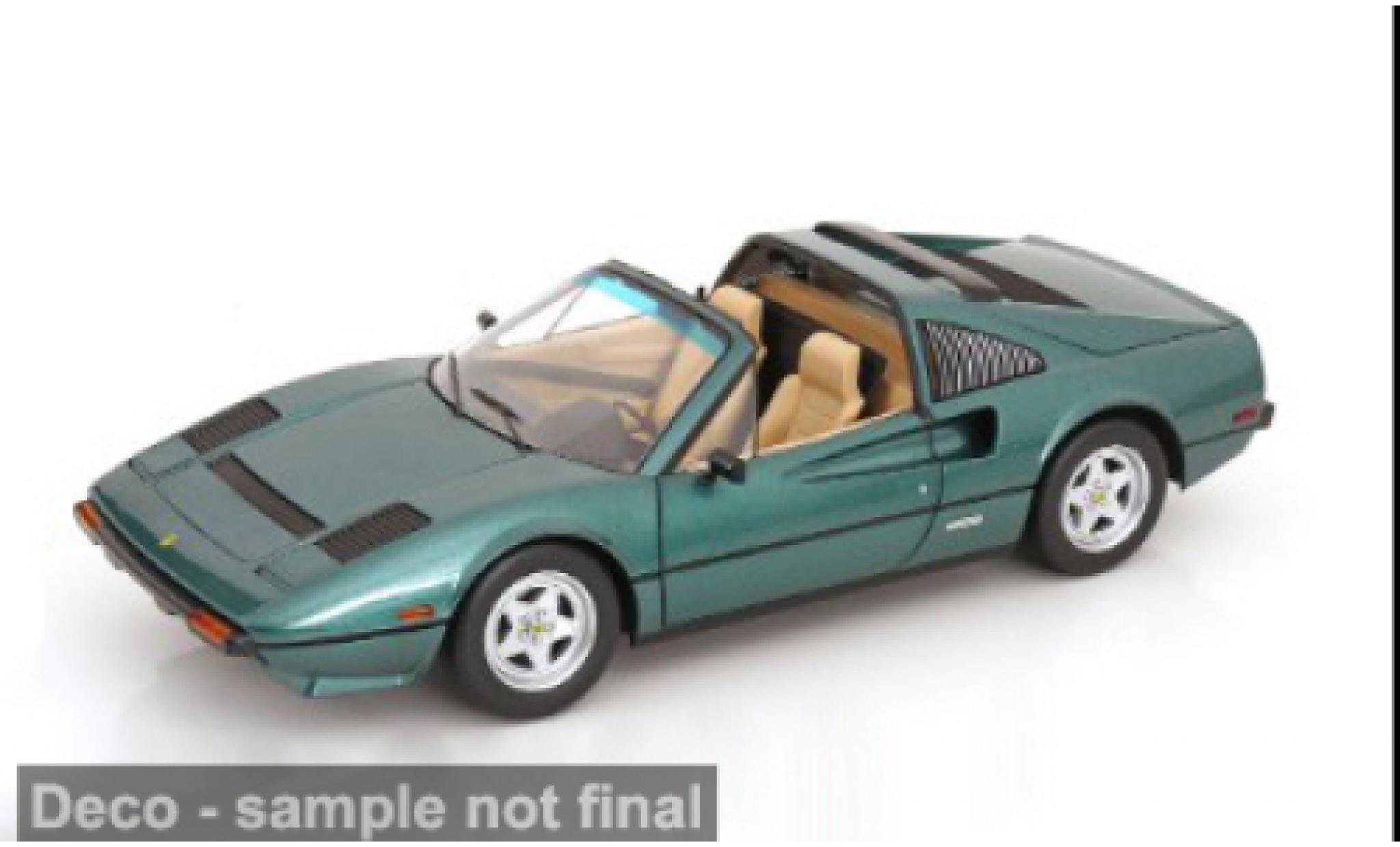 Ferrari 308 1/12 KK Scale GTS QV gr&uuml;n 1982 1:12 diecast model cars