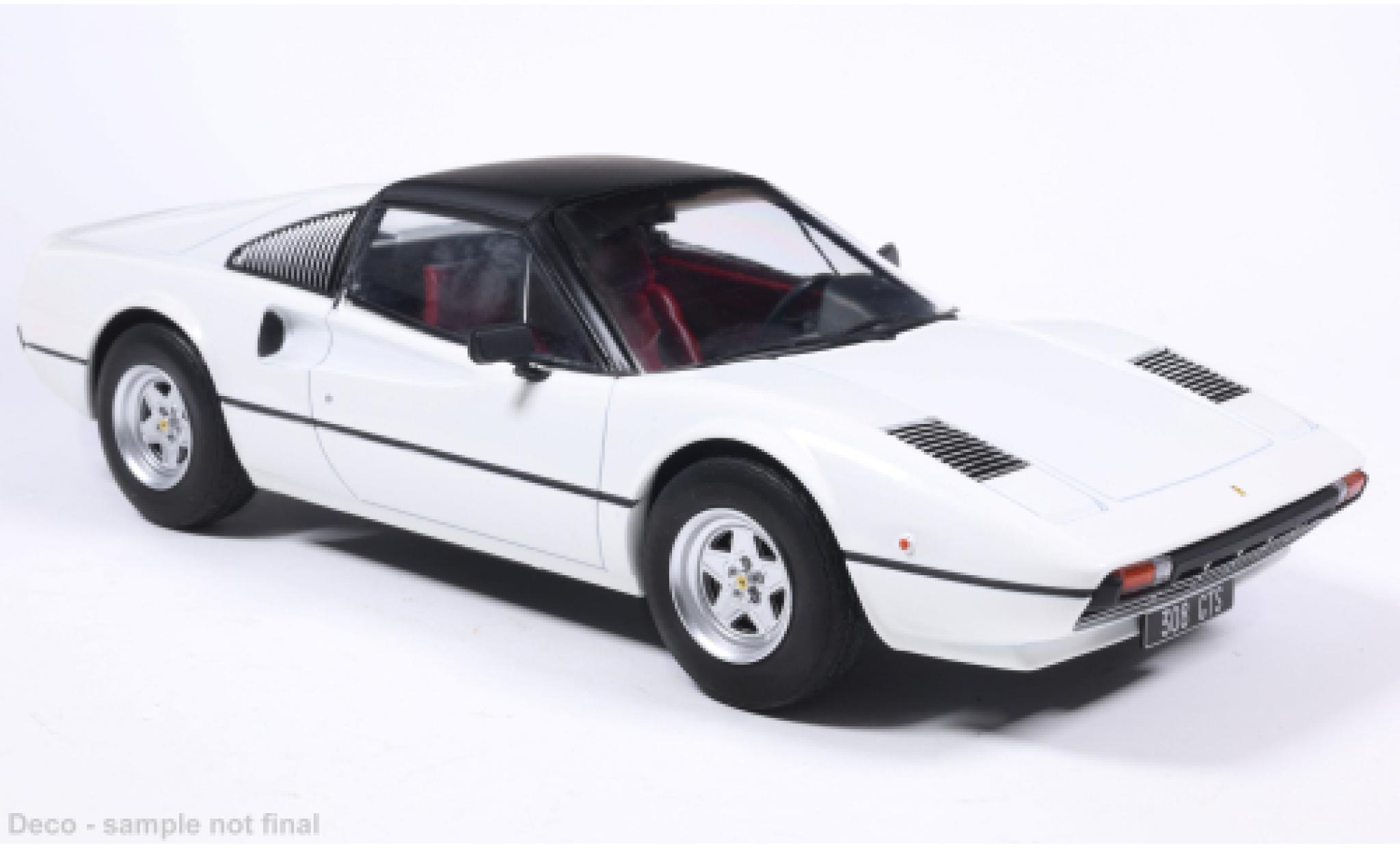 Ferrari 308 1/18 MCG GTS weiss 1977 1:18 diecast model cars