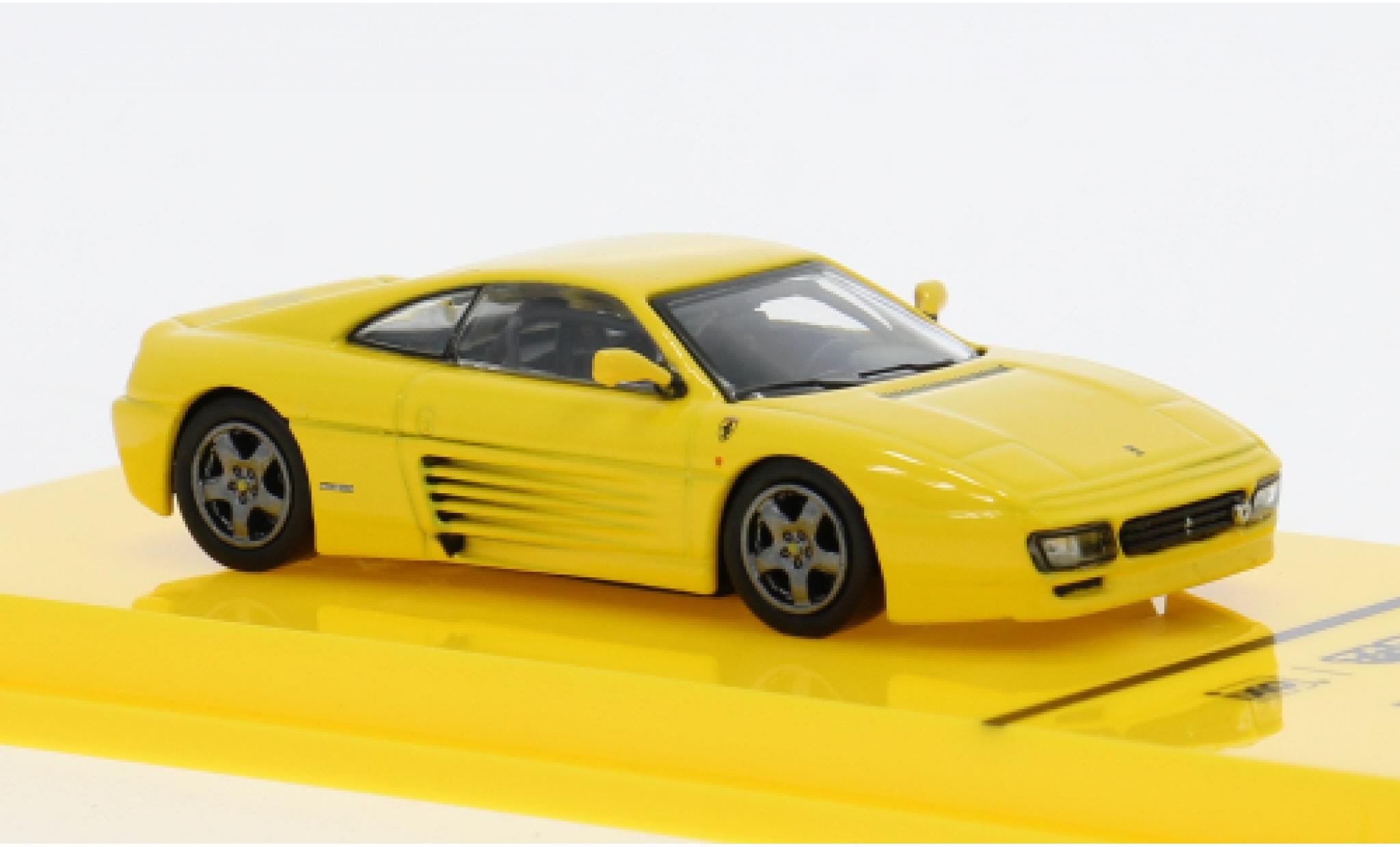Ferrari 348 1/64 Tarmac Works Challenge gelb 1:64 diecast model cars