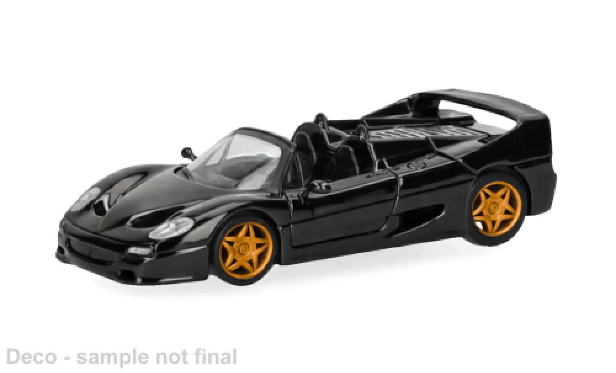 Ferrari F50 1/87 Herpa Spider schwarz 1:87 diecast model cars