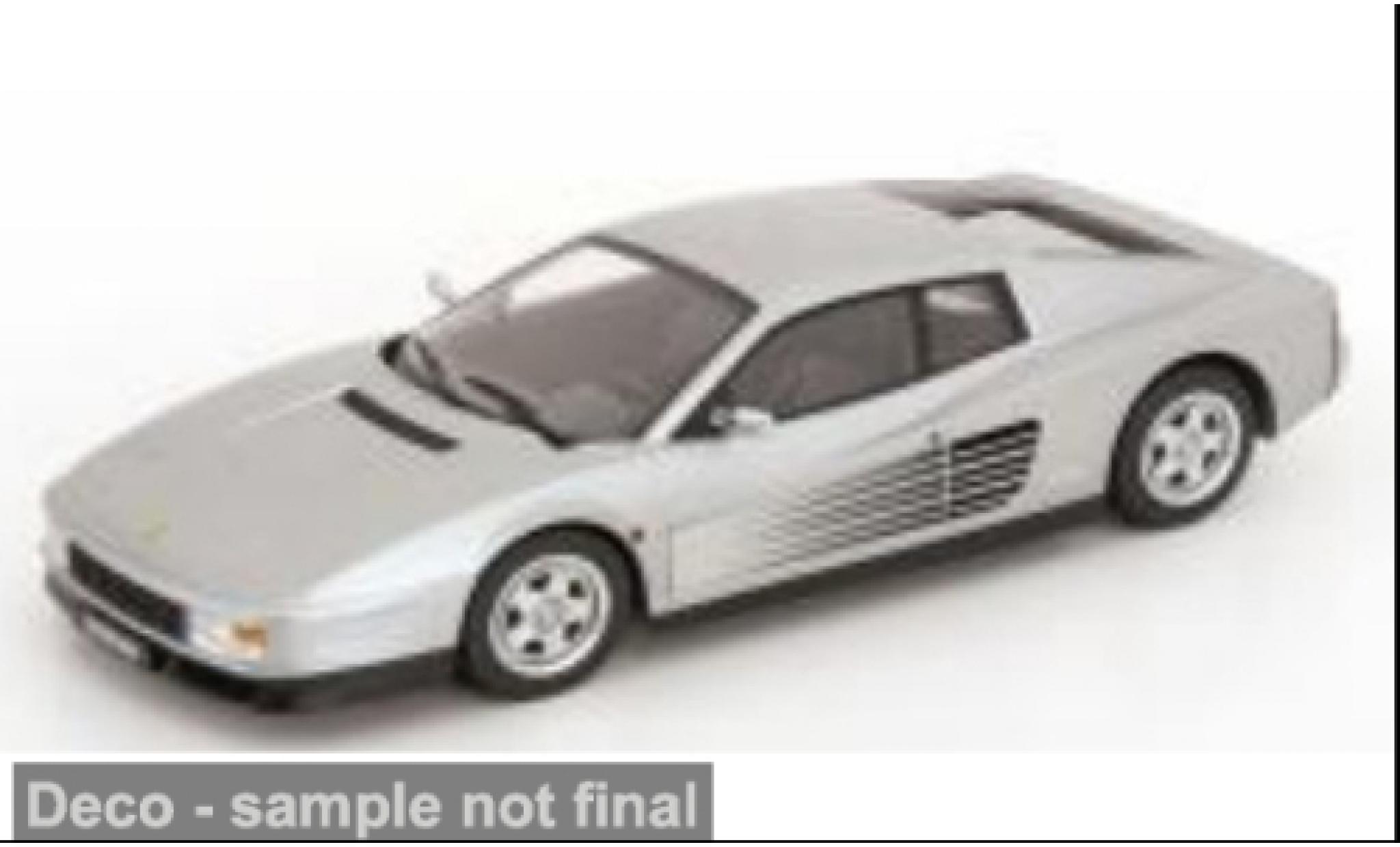 Ferrari Testarossa 1/18 KK Scale grau 1986 1:18 diecast model cars