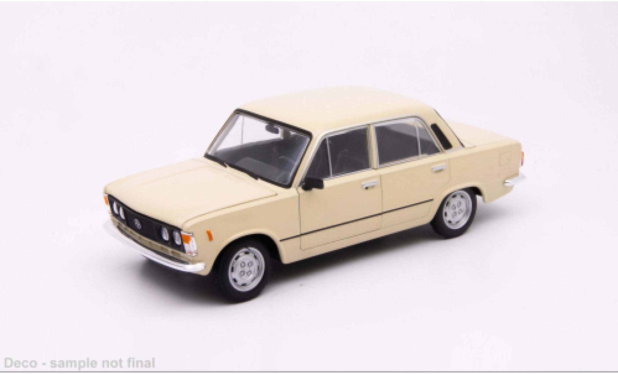 Fiat 125 1/24 Welly P beige 1:24 diecast model cars