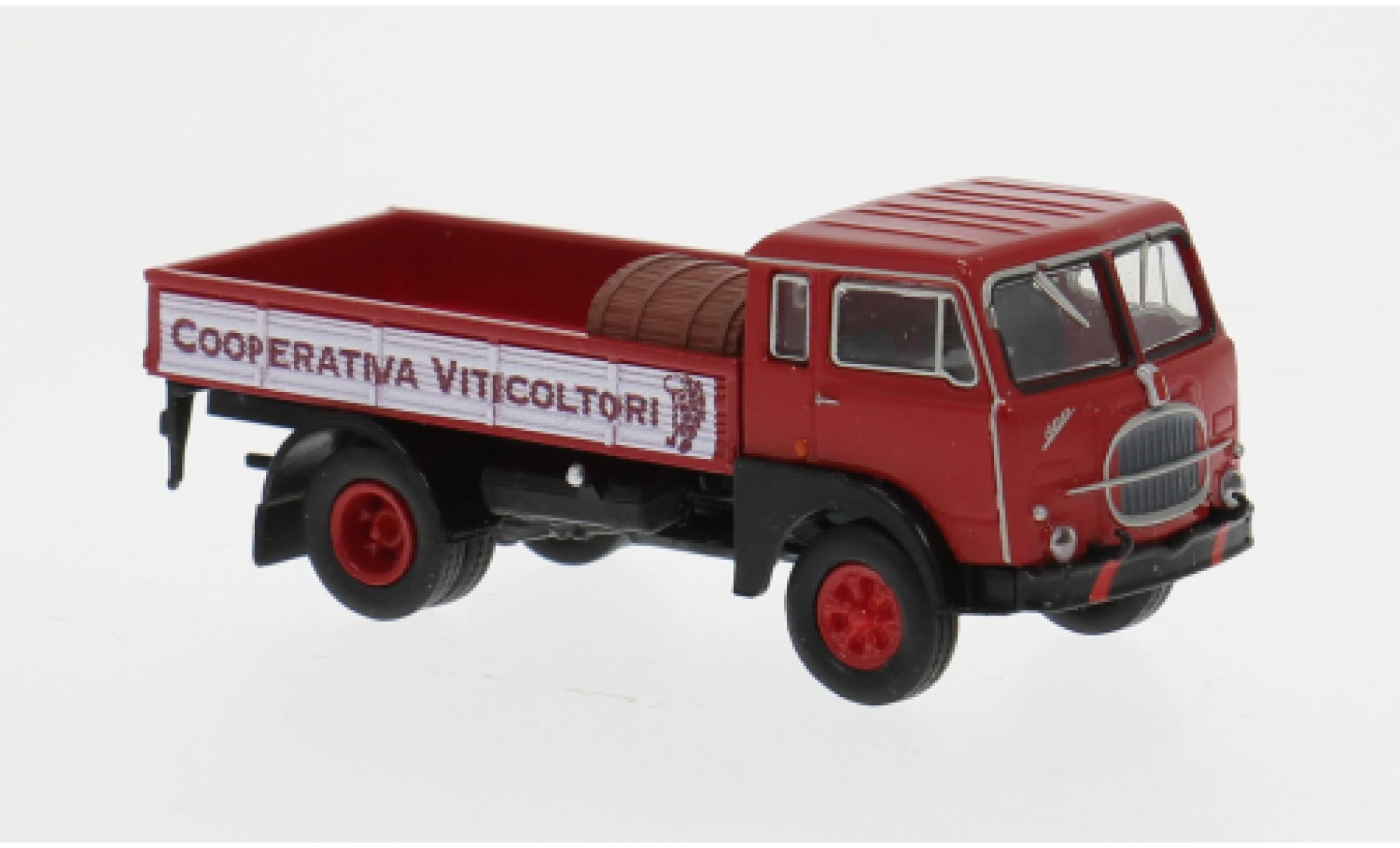 Fiat 642 1/87 Brekina Pritsche 1962 Cooperativa Viticoltori 1:87 diecast model cars